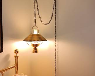 MID CENTURY HANGING LAMP