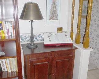 Cabinet & Lamp
