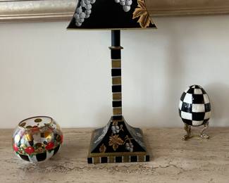 Mackenzie-Childs Vendage Library Lamp