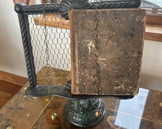 Mackenzie Childs Nesting Chicken Cookbook Stand