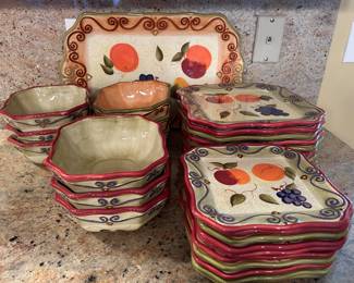 Midici Hand Painted Dishes