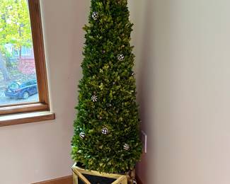 MacKenzie-Childs Gala Boxwood Tree