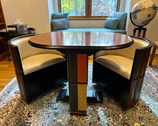 Design Toscano Nettlestone Library Nested Table and Chair Set with Storage - see previous photo 