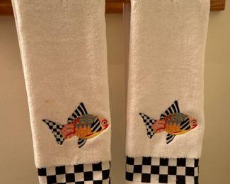mckenzie childs hand towels