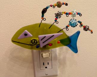 Fused Glass Night Light 