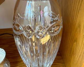 Dolmen Waterford Crystal 13 inch vase