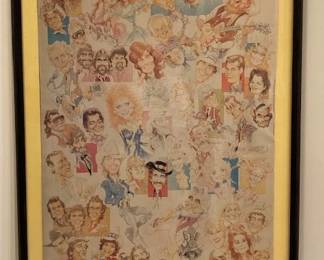 COUNTRY MUSIC STARS POSTER