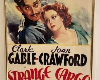 STRANGE CARGO POSTER
