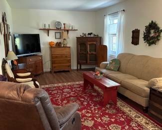 Area Rug 7'1" x 10'2", recently cleaned by Woodard Rug