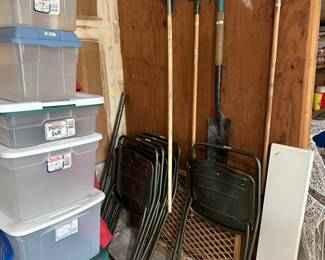 Card Table Chairs, More Storage Containers
