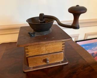 Wooden Coffee Mill