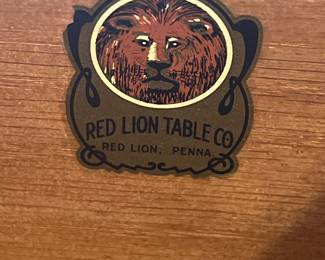 Red lion table company 