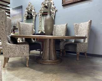 Marge Carson Dining Table and Chairs Orlando