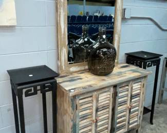 Cabinet with mirror and Decor Orlando