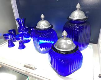 Kobalt Glass Decor Orlando Auction