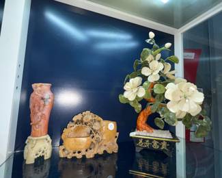Asian Soapstone Decor Orlando Auction 