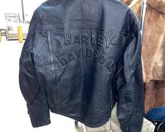 Leather Harley Davidson Biker Jacket
