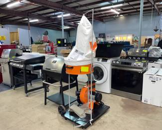 BBQ Grills, washer and dryers, stoves and Dust collector Orlando Auction