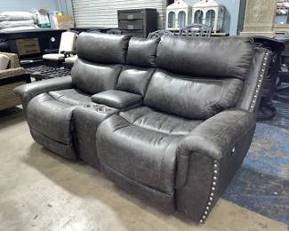 Leather reclining sofa's Orlando