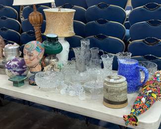 Cut glass and misc decor Orlando