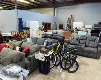 Furniture, patio Umbrella's and Kid's bikes. Orlando