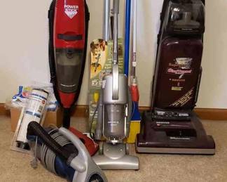 Hoover and Dirt Devil