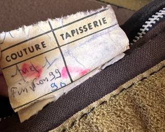 Roche bobois dining chair tag