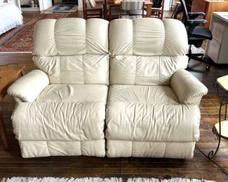 Lazy-Boy Leather Reclining Couch