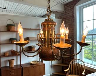 Copper Light Fixture