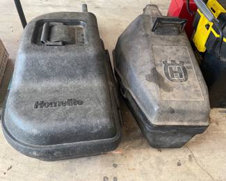 Husquavarna and homelite chain saws 