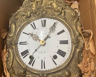 French morbier clock