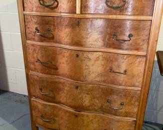 Birds Eye Maple antique dresser