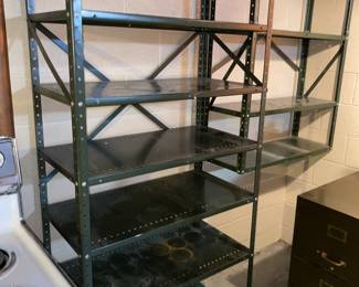 Metal shelving 