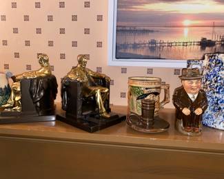 Lincoln bookends