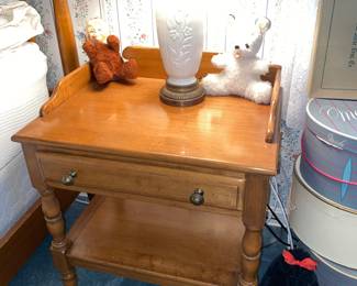 Maple nightstand 
