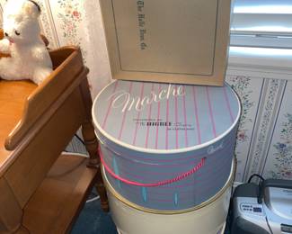 Higbee’s hat boxes