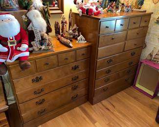 2 dresser drawer sets