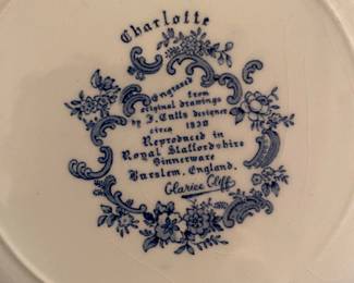 Charlotte -Royal Staffordshire dishware
