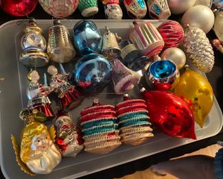 Vtg. Christmas ornaments … ‘tis the season ( almost)