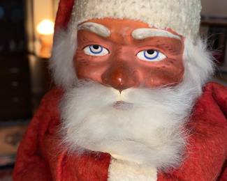 Santa looks a little pickled.. maybe this is New Years Santa?