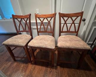 3 Stools Counter Height $100