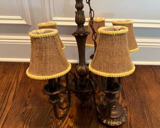 5 Light Chandelier $65