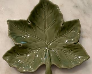 Set of Pottery Barn Leaf Plates (11). Two colors $50