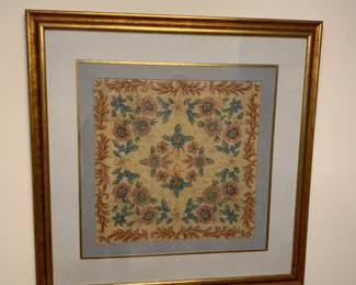 Vintage Textile Art $100