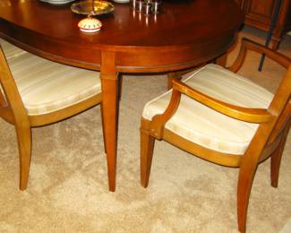 DINING TABLE AND CHAIRS