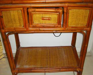 RATTAN DESK