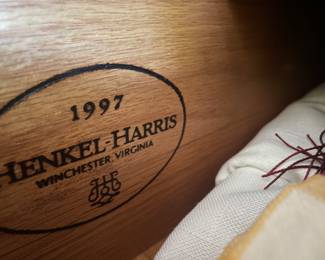 Henkel Harris 3 drawer chest