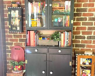 GREAT DECORATIVE ITEMS - hand painted cabinets