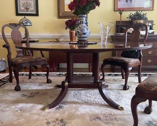 Hinkel Harris Dining table and chairs