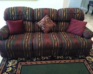 La-Z-Boy 78" couch.  Both ends fully recline